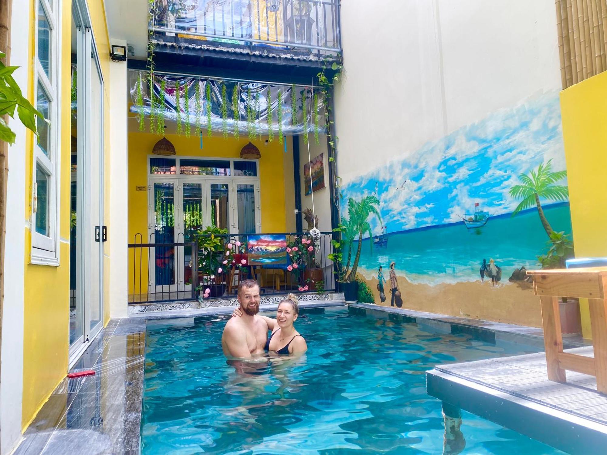 An Bang Sea Adventure Homestay Хойан Экстерьер фото