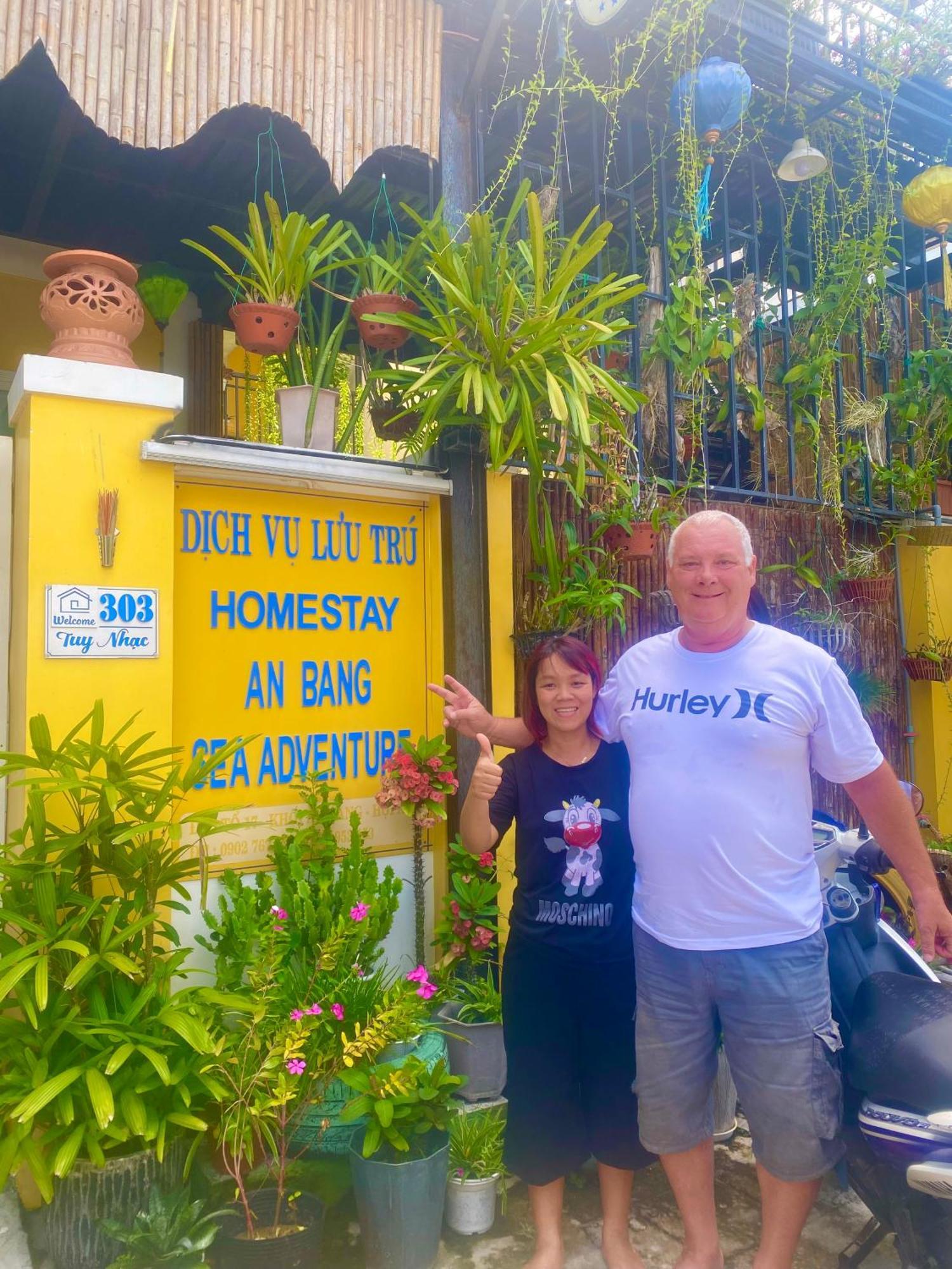 An Bang Sea Adventure Homestay Хойан Экстерьер фото